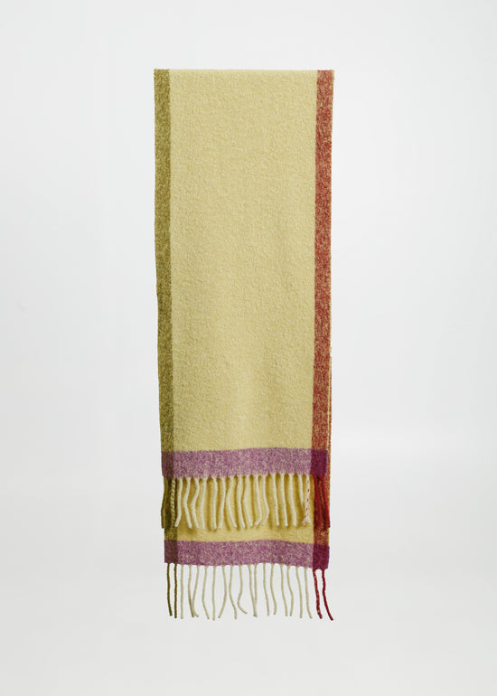 EMERSON SCARF / CHARTREUSE-MULTI
