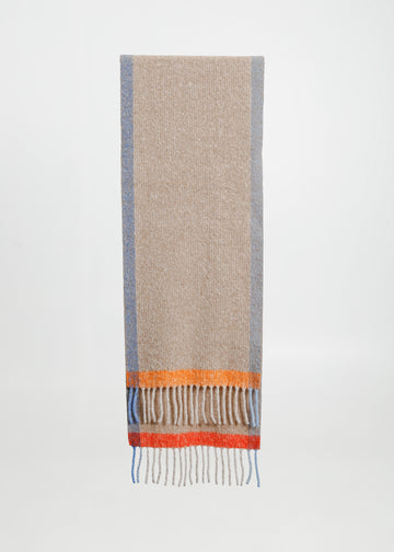 EMERSON SCARF / BEIGE-MULTI