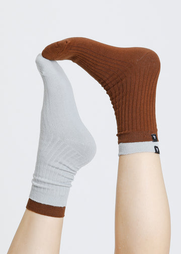 DREW SOCKS / CHOCOLATE
