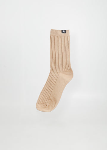 DREW SOCKS / BEIGE