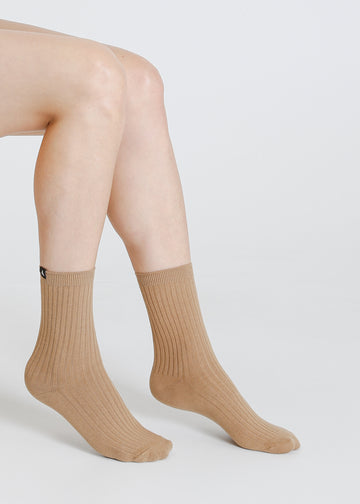 DREW SOCKS / BEIGE