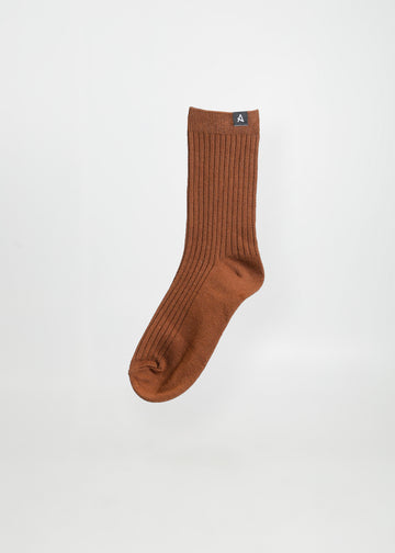 DREW SOCKS / CHOCOLATE