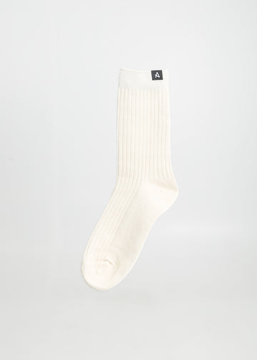 DREW SOCKS / CREAM