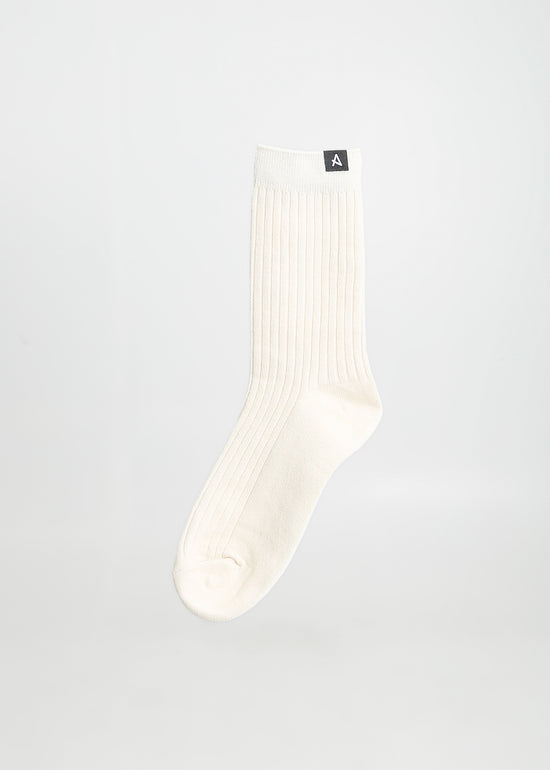 DREW SOCKS / CREAM