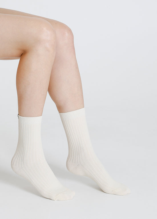 DREW SOCKS / CREAM