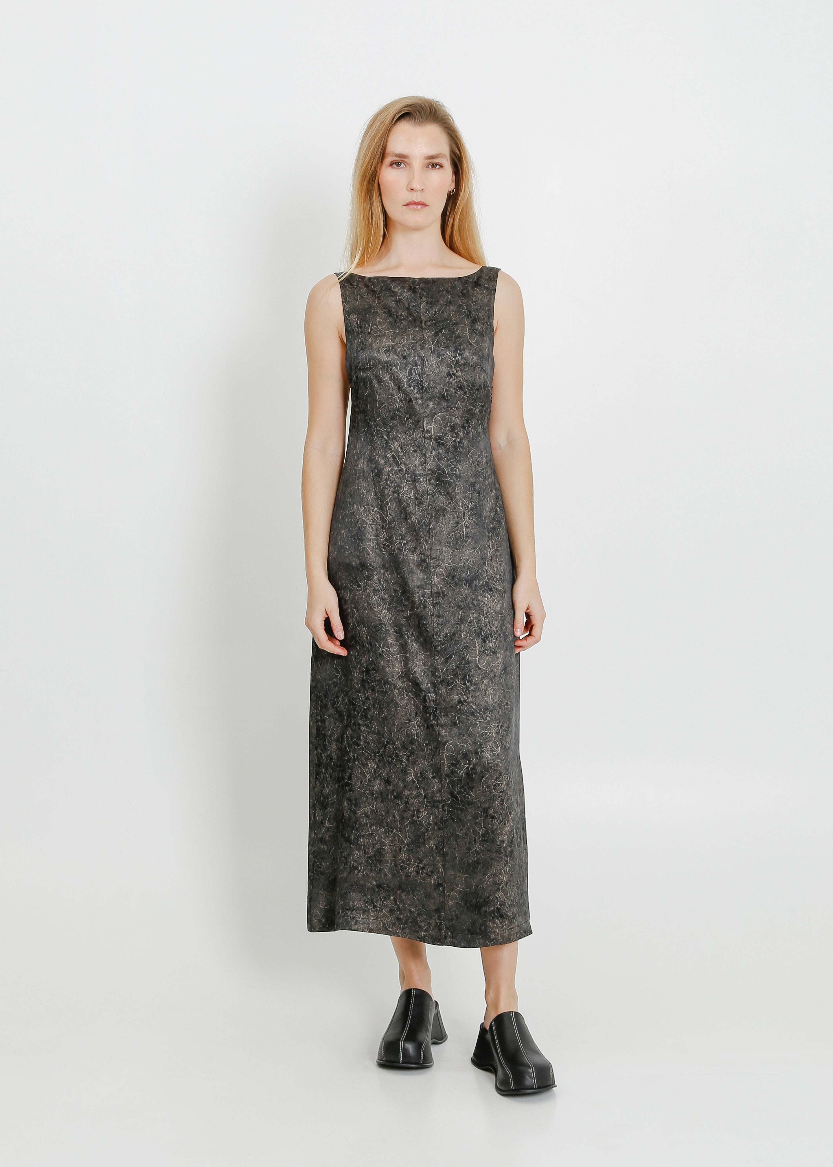 HALO DRESS BLACK BONE Alpha60
