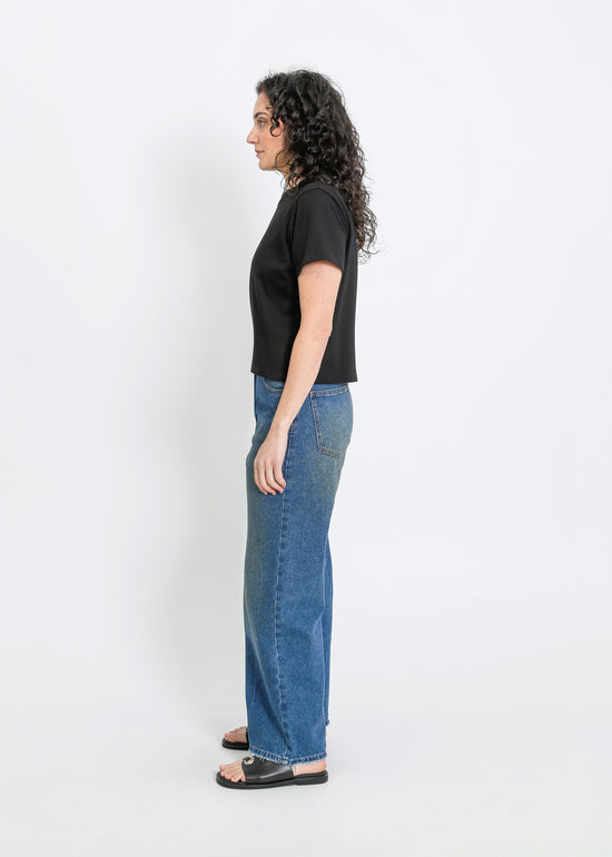 CHARLEY JEAN / MEDIUM INDIGO