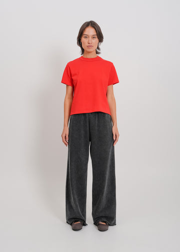 Evanna Track Pant / Washed Black