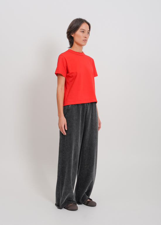 Evanna Track Pant / Washed Black