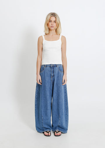 ELLIE JEAN LONG / MEDIUM INDIGO