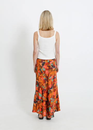 BENNIE SKIRT / PEONY PARADE