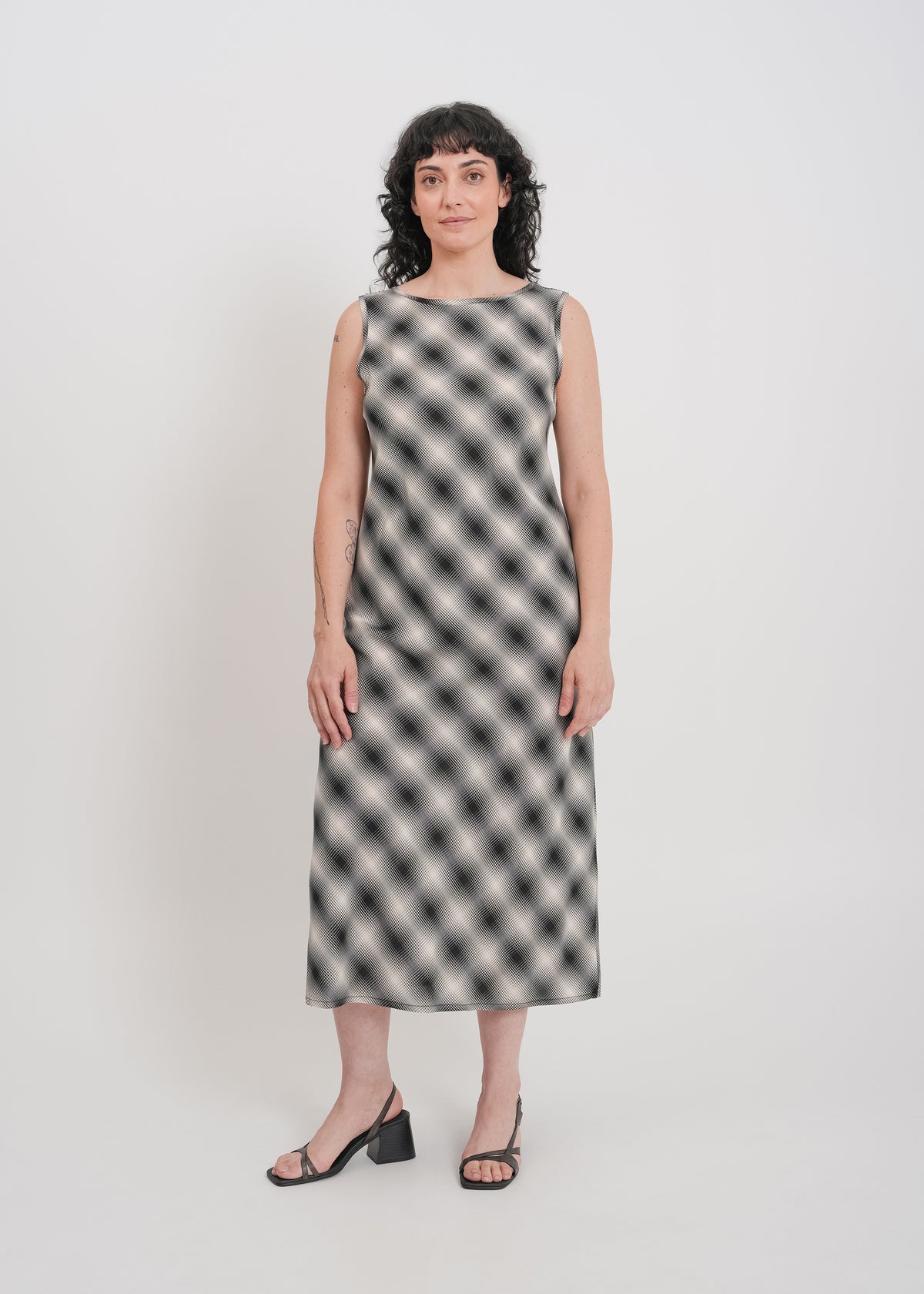 Dee Dress / White-Black - 
White Black (image 11)