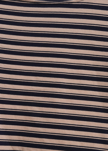 Genevieve Top / Beige-Navy