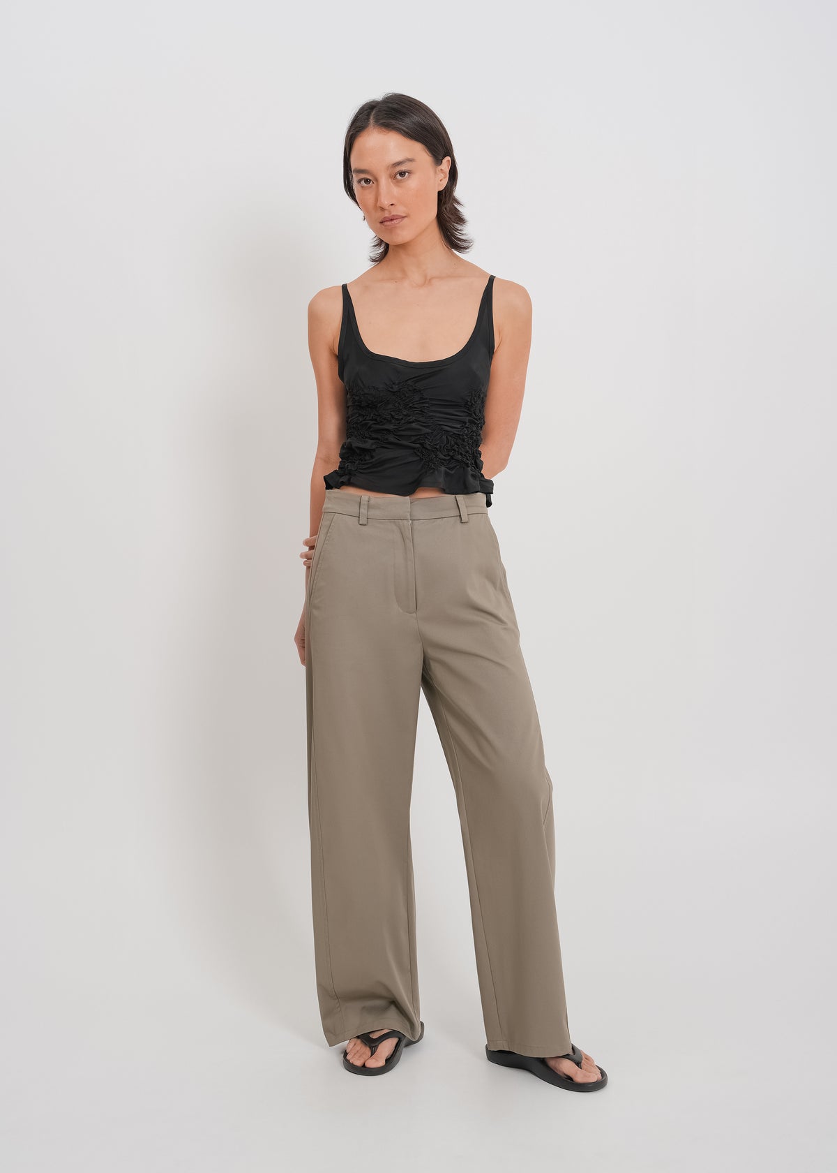 Iggy Pant / Taupe - 
Taupe (image 6)