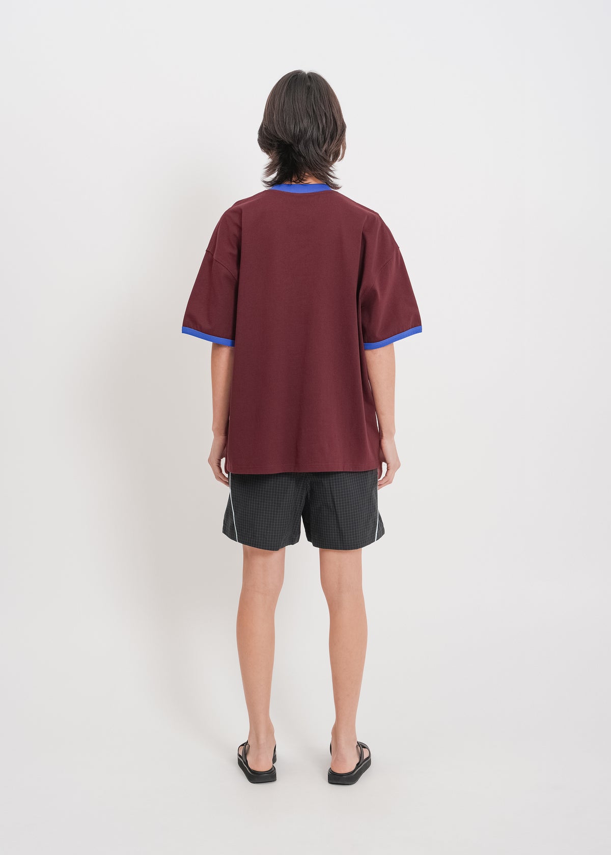 Maxwell Tee / Burnt Maroon-Blue - 
Burnt Maroon Blue (image 4)