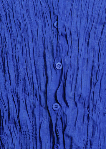 TANNER PLEAT CARDI / BRIGHT BLUE