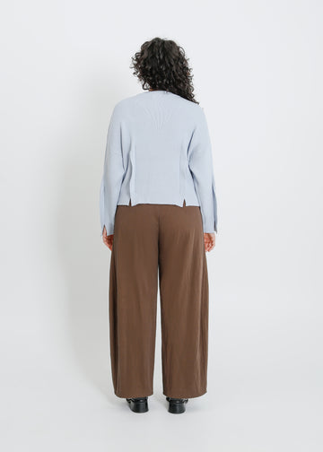 VICO KNIT CARDI / PALE BLUE