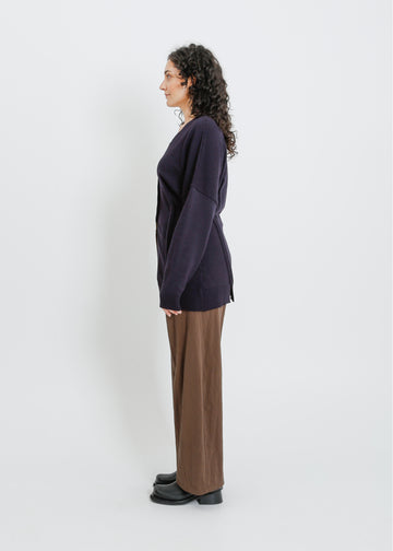 ABERDEEN KNIT CARDI / NAVY