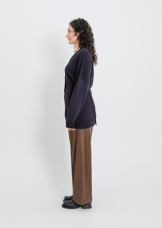 ABERDEEN KNIT CARDI / NAVY