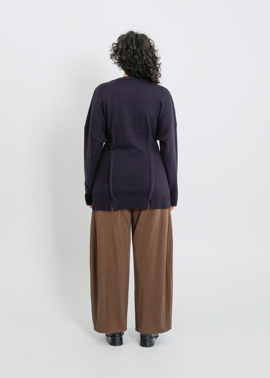 ABERDEEN KNIT CARDI / NAVY