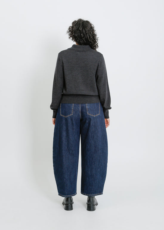 VALETTA KNIT CARDI / CHARCOAL