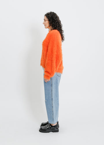 OWYN KNIT SWEAT / ORANGE