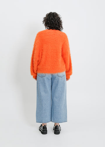OWYN KNIT SWEAT / ORANGE