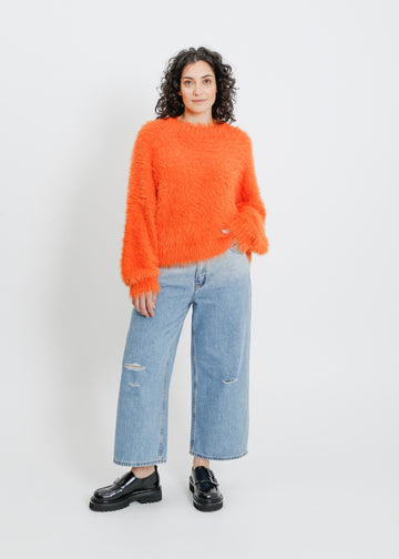 OWYN KNIT SWEAT / ORANGE