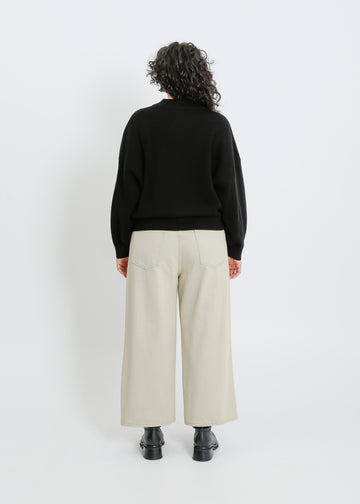 OWYN KNIT SWEAT / BLACK