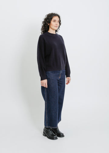 OWYN KNIT SWEAT / NAVY