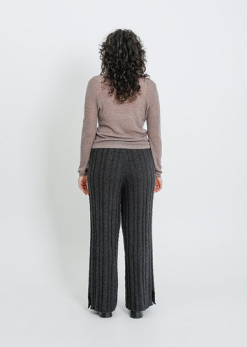 HARTFORD KNIT TOP / TAUPE MARLE