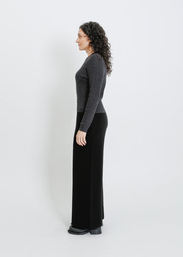 SERENA KNIT PANT / BLACK