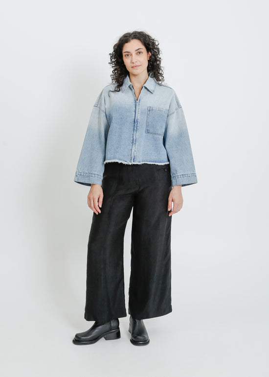 CHICAGO DENIM JACKET / LIGHT INDIGO OMBRAY