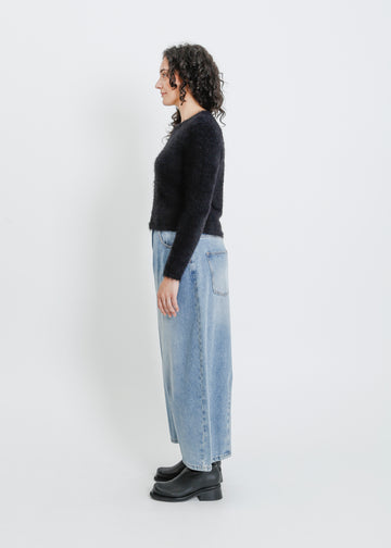 LILY KNIT CARDI / ONYX