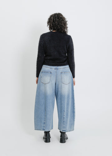 LILY KNIT CARDI / ONYX