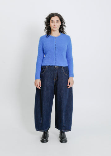 LILY KNIT CARDI / BLUE