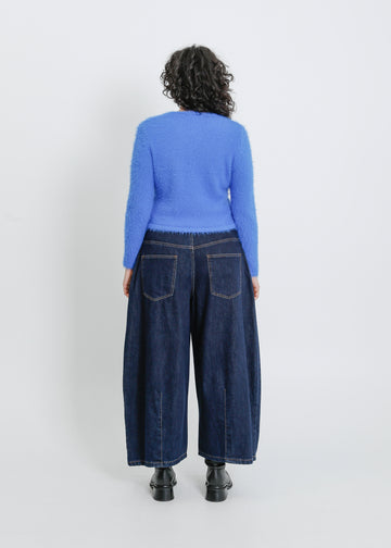LILY KNIT CARDI / BLUE