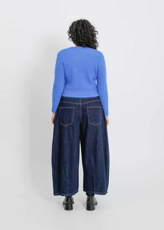 LILY KNIT CARDI / BLUE