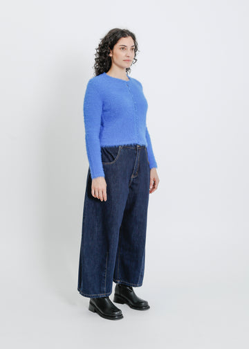 LILY KNIT CARDI / BLUE
