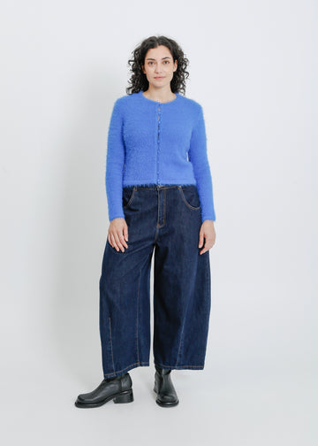 LILY KNIT CARDI / BLUE