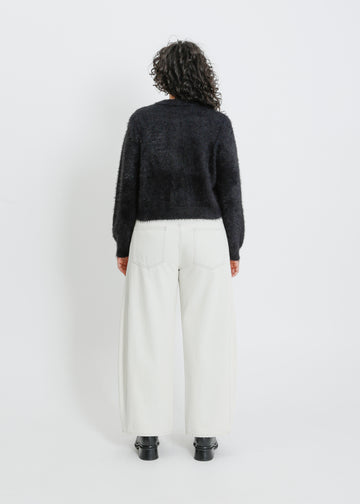 GRACIE KNIT CARDI / ONYX