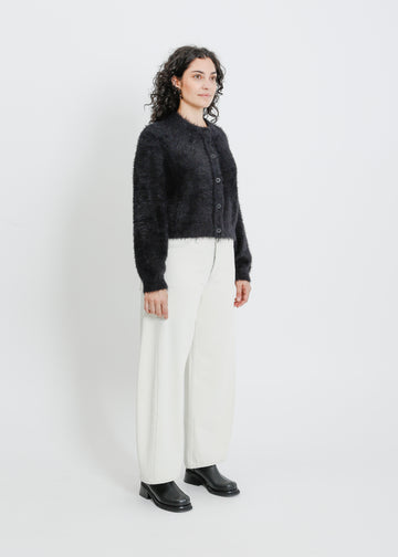 GRACIE KNIT CARDI / ONYX