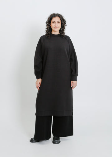 ARIZONA SWEAT DRESS / BLACK