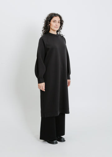 ARIZONA SWEAT DRESS / BLACK