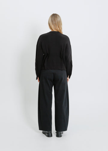 VICO KNIT CARDI / BLACK