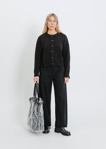 VICO KNIT CARDI / BLACK