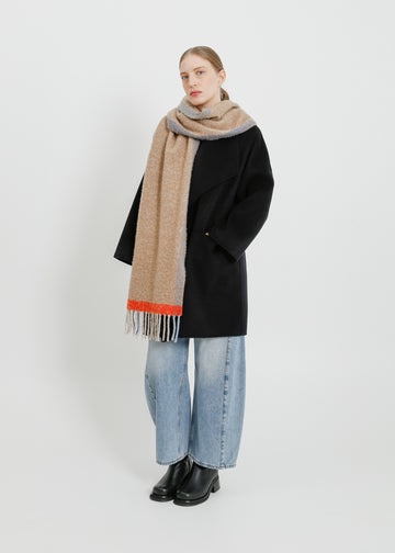 EMERSON SCARF / BEIGE-MULTI