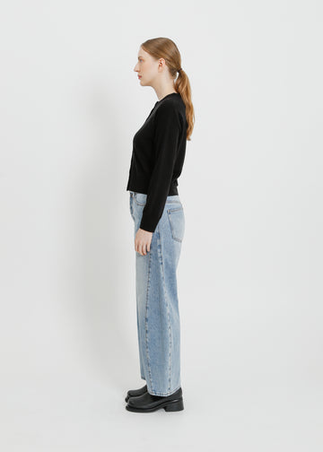 LOLA KNIT CARDI / BLACK