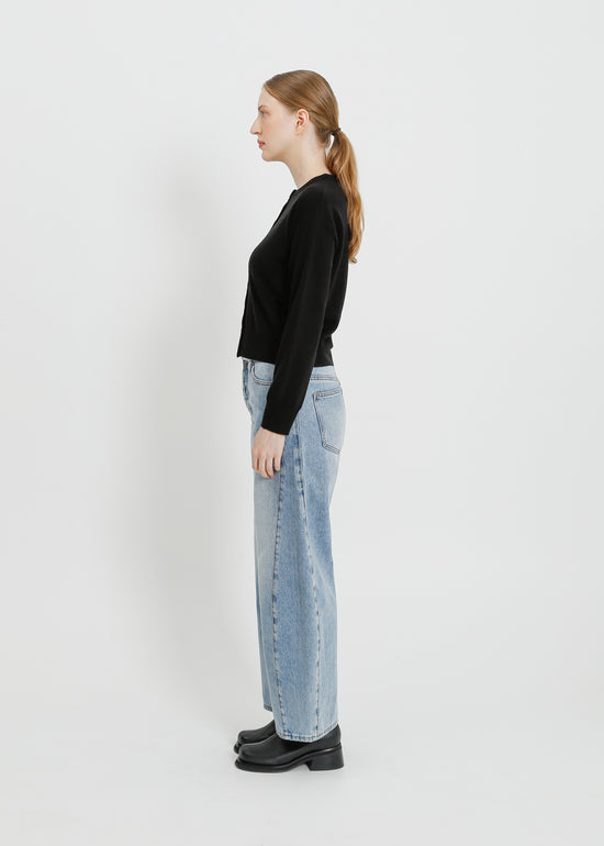 LOLA KNIT CARDI / BLACK
