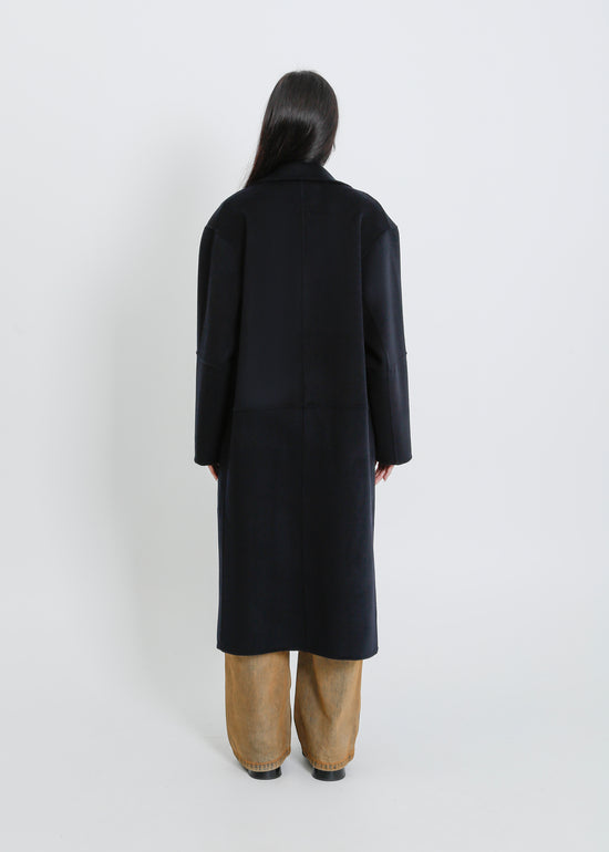 LEIGH COAT / NAVY